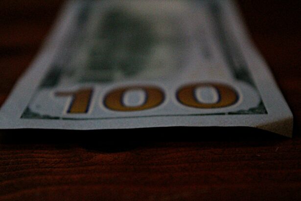 a close up of a hundred dollar bill